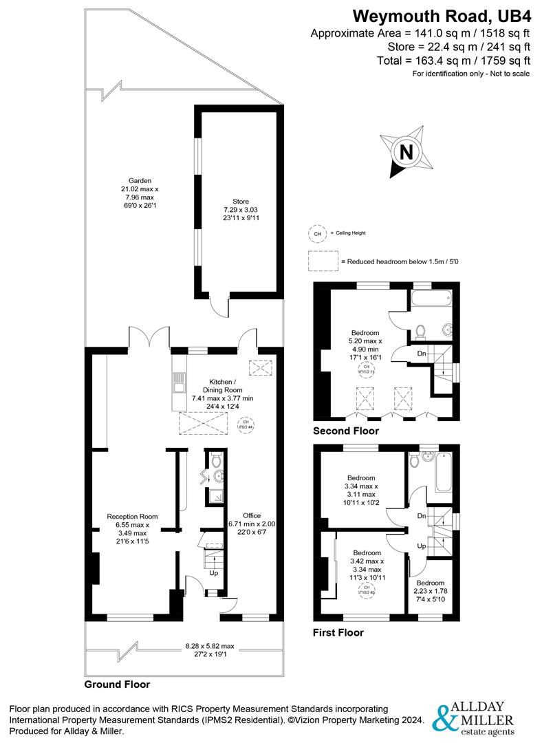 Property details for Weymouth Road, Hayes £650,000 Sold (STC) Vebra